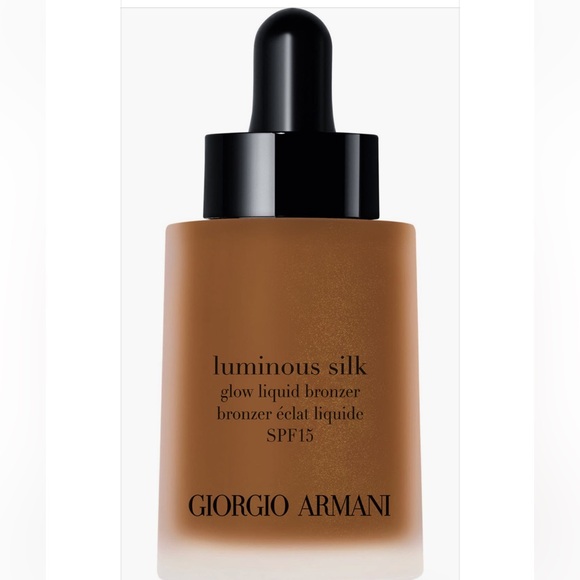 Giorgio Armani Other - New in box Giorgio Armani Luminous Silk Glow Bronzer serum SPF15 SHADE 110 tan